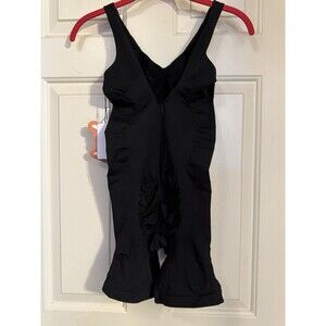 Fabletics Yitty Nearly Naked Shaping Mid-Thigh Bodysuit Black New with Tags